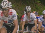 Andy Schleck pendant la dixime tape du Tour de France 2008